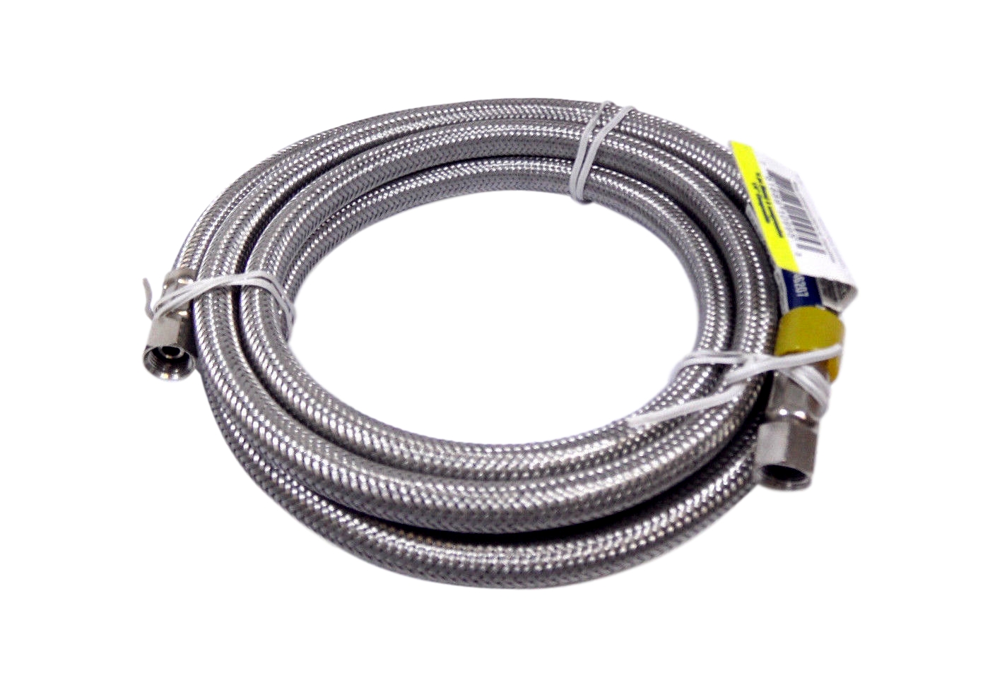 ProFlo PFX146207 Stainless Steel Ice Maker Hose 1/4" Comp x 1/4" Comp x